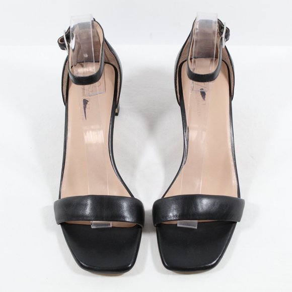 27 Edit Naturalizer Iriss Ankle Strap Sandal - Black 7 Wide - Picture 3 of 5